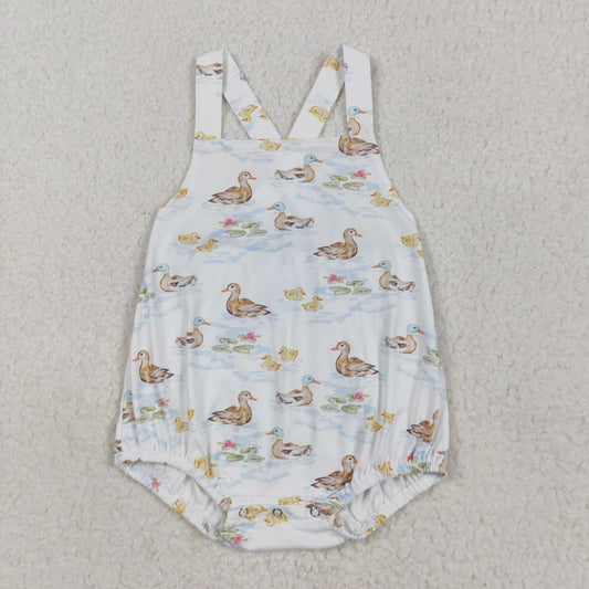 Baby Boys Duck Bubble Romper