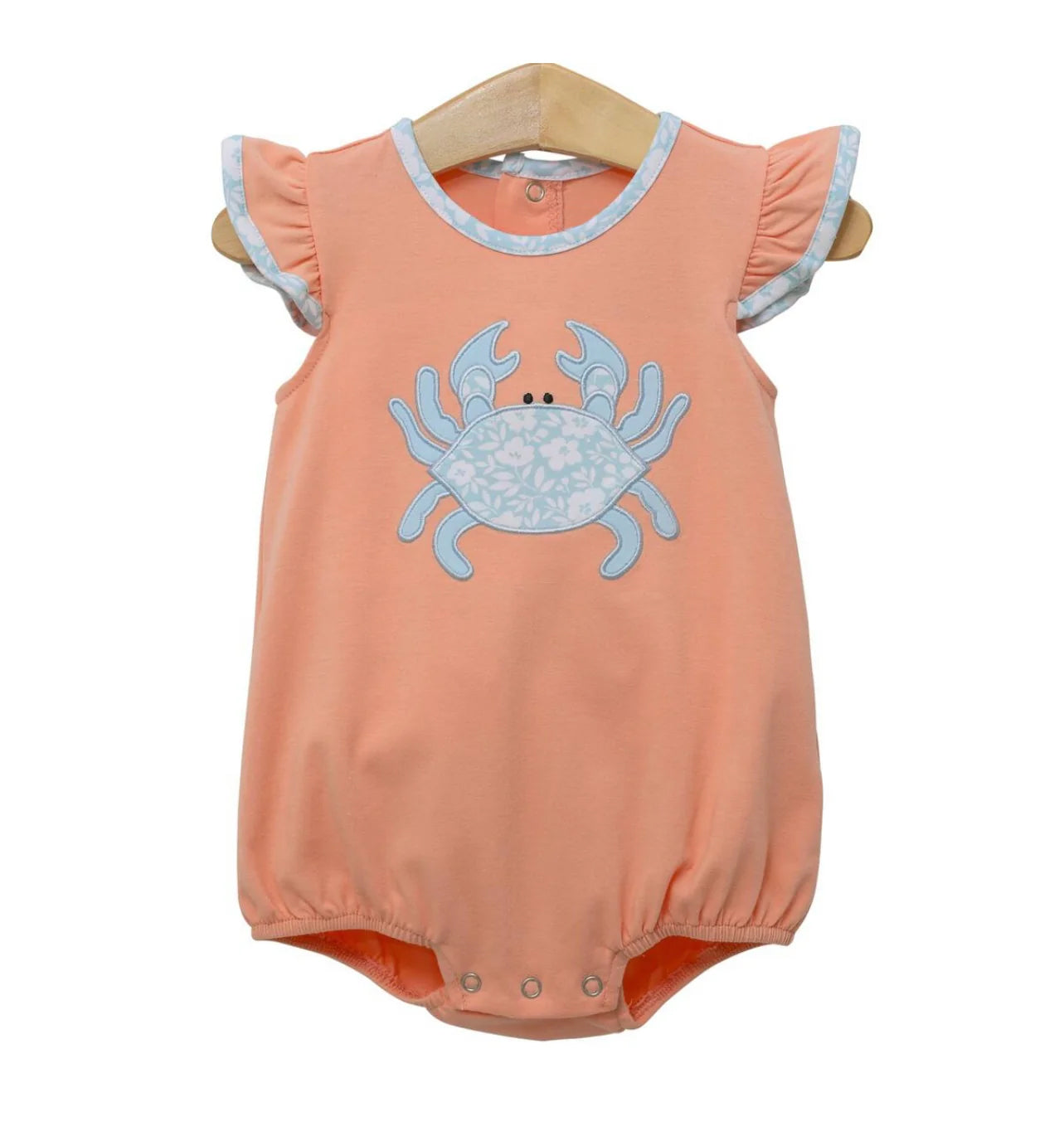 Kids Girls Summer Crab Bubble Rompre preorder