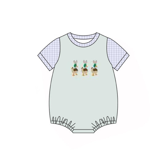 SR3630 Baby girls  easter bunny duck romper preorder