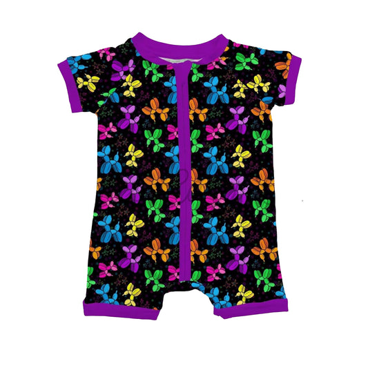 SR3644 Baby cute balloon short sleeve romper preorder
