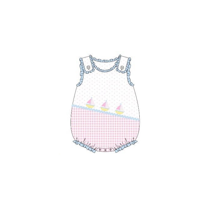 SR3755 Baby girls bost romper preorder