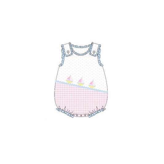 SR3755 Baby girls bost romper preorder