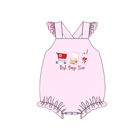 SR3780 Best Day Time Baby Girls Romper Preorder