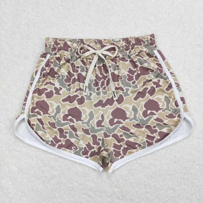 USA Shop Adult Women Camo Milk Silk Shorts