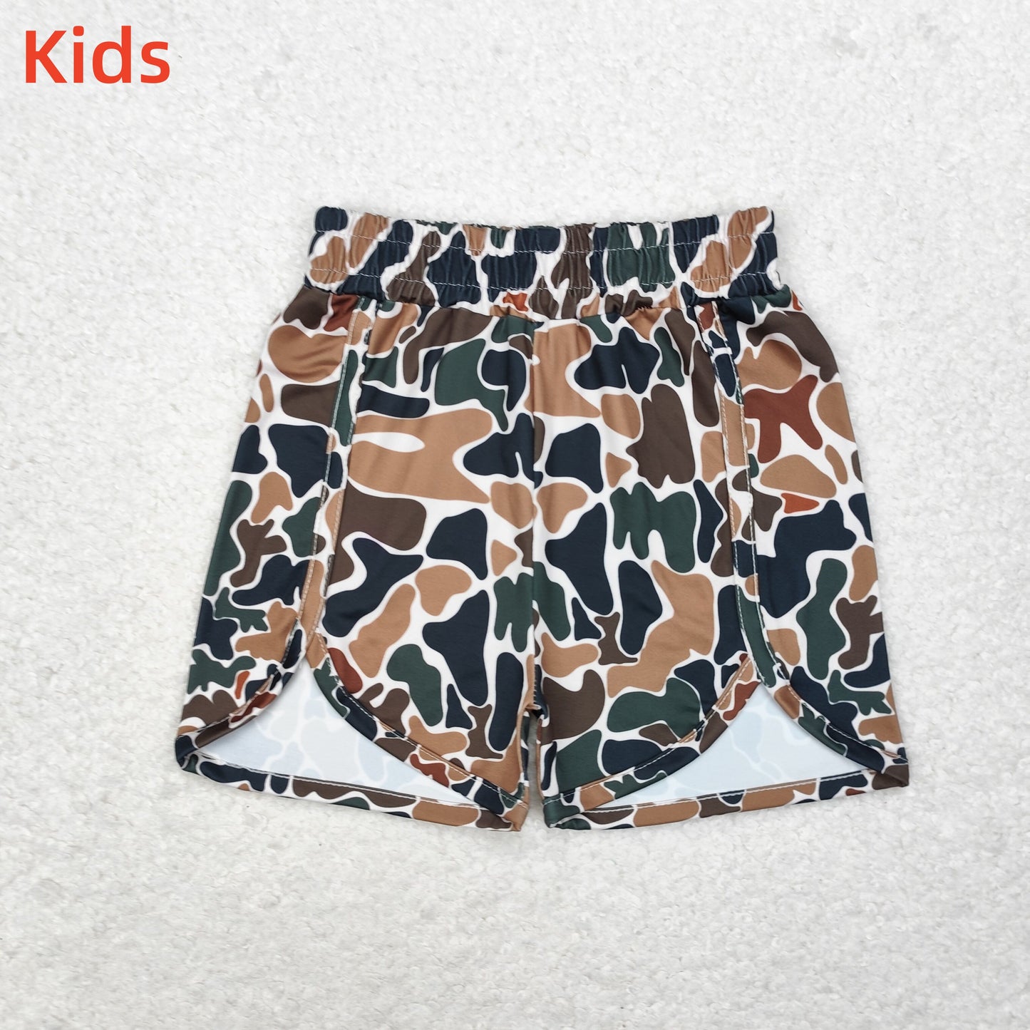 Dark Camo Mommy and Me Summer Shorts Bottoms