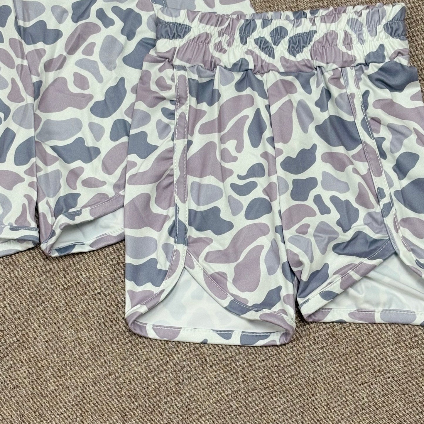 Mommy and Me Old School Camouflage Shorts