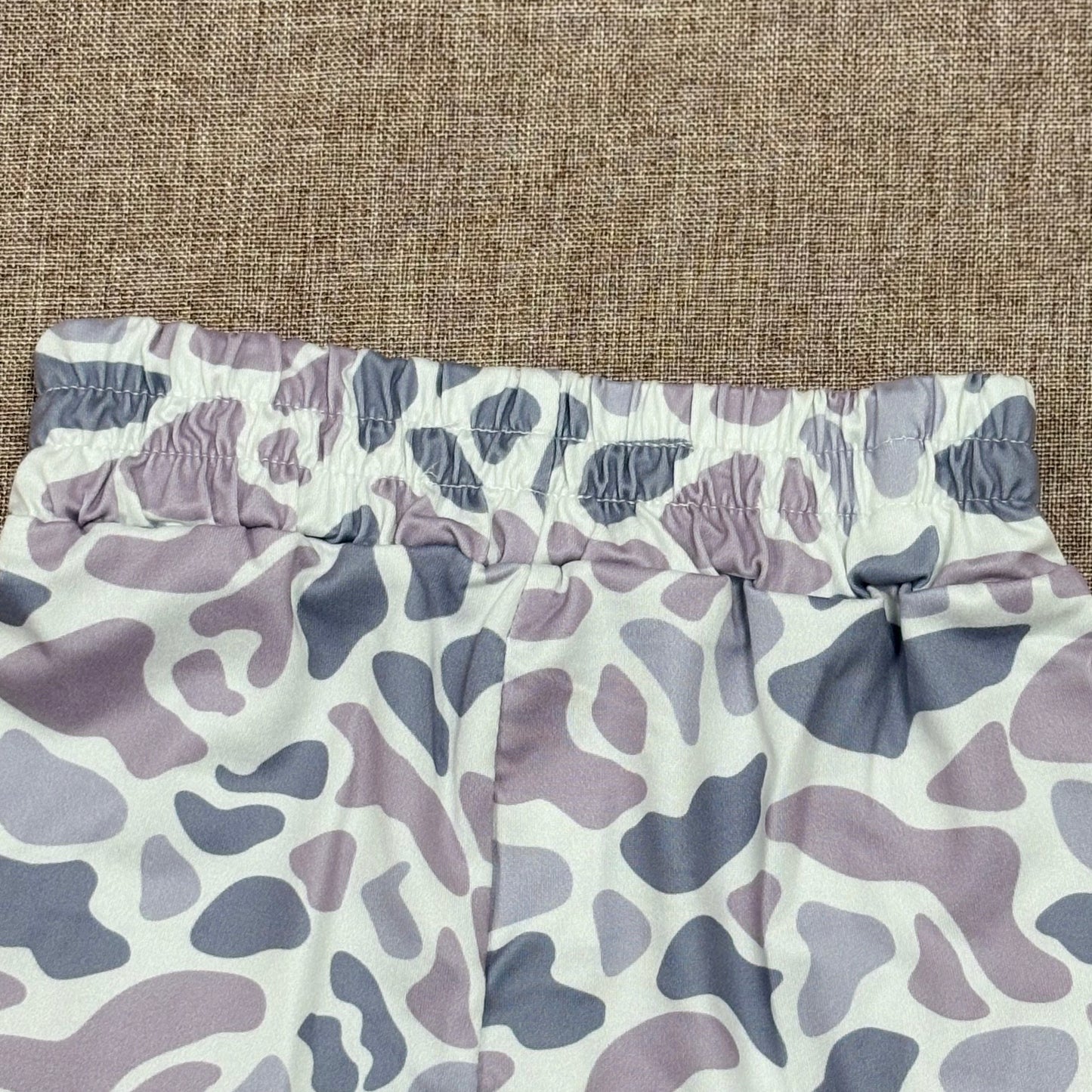 Mommy and Me Old School Camouflage Shorts