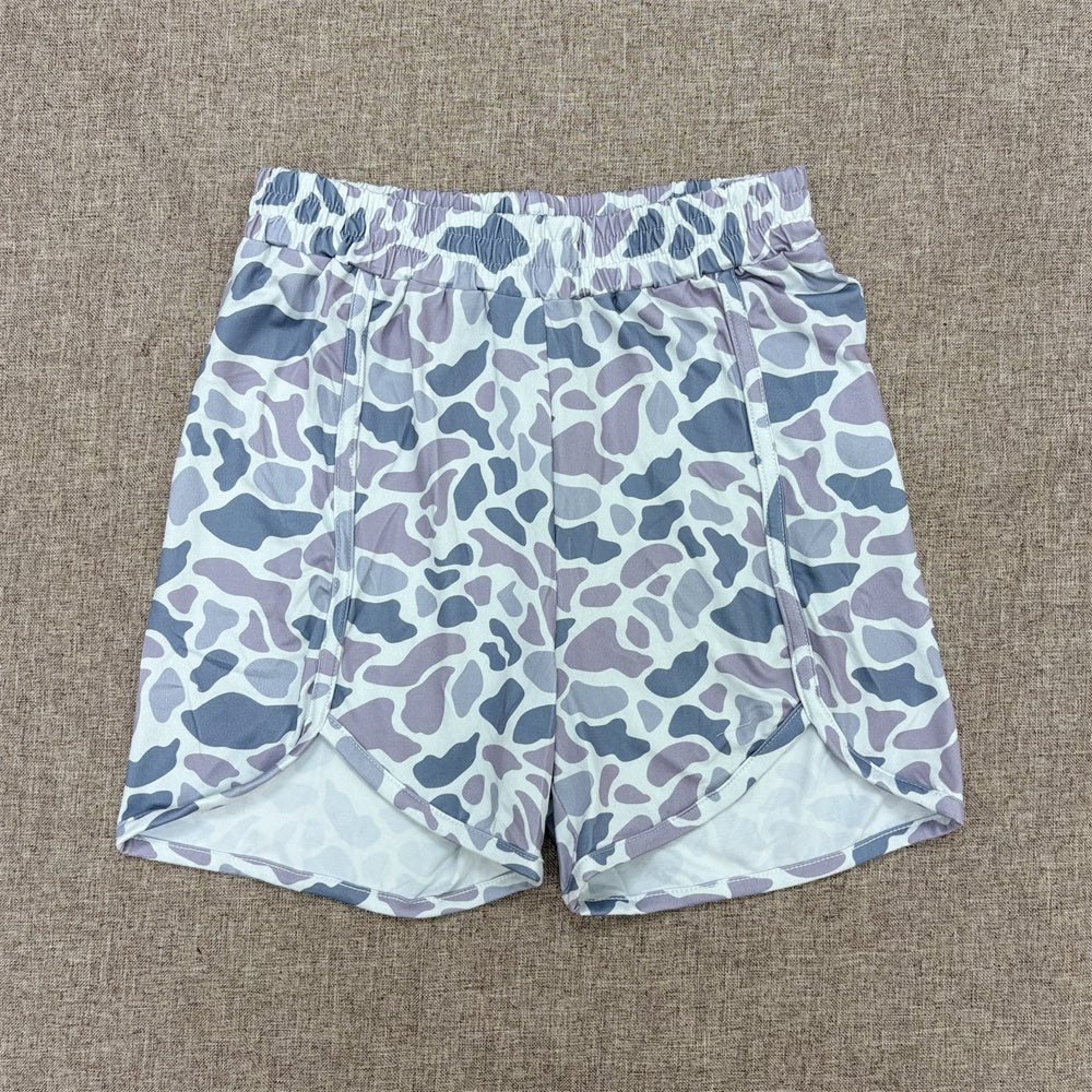 Mommy and Me Old School Camouflage Shorts