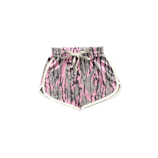 Toddler Girls Pink Camo Shorts Preorder