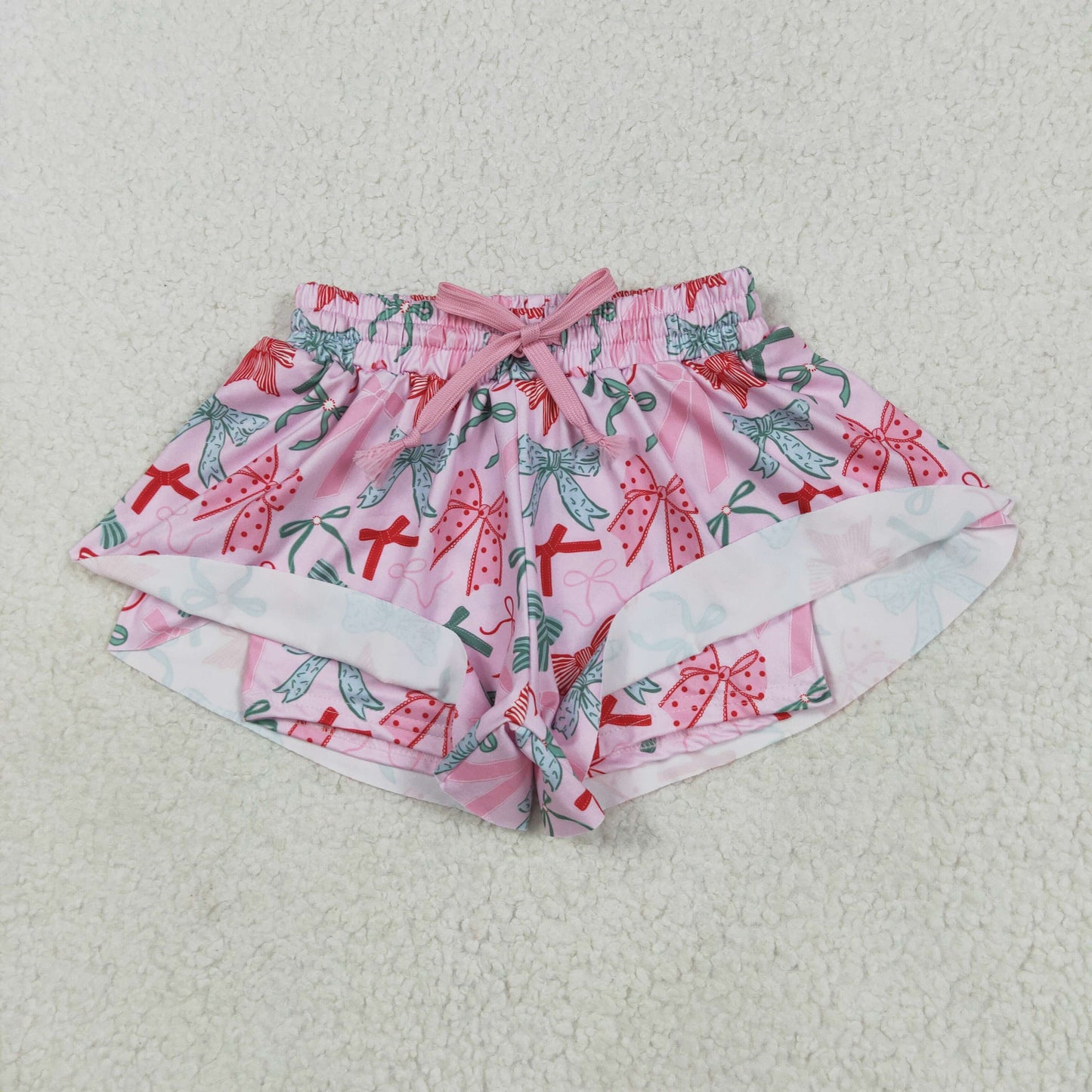 Baby Girls Sibling Runing Sport  Shorts