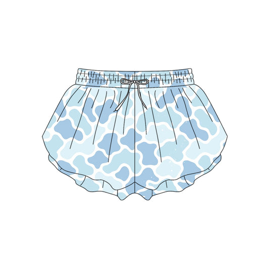 SS0768Baby Girls  Blue Camo Active Skirt Preorder