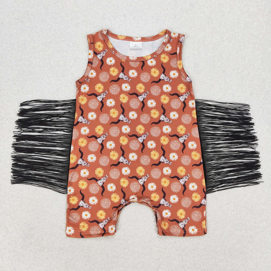 Western Design Baby Girls Howdy Hony Romper