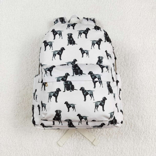 BA0230 Baby Girls Dog Print Backpacker Bag