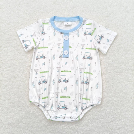 SR1070 Baby Boys Golf Bubble Romper