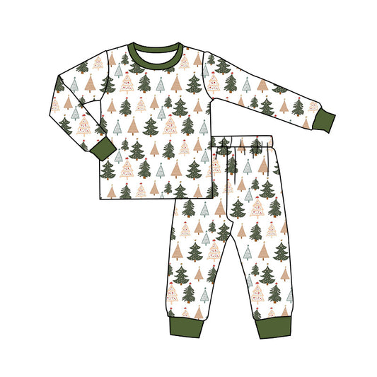 Baby Boys Christmas Tree Pajama Set  Pre-order 3 MOQ