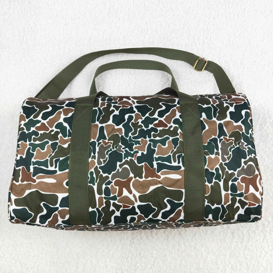 BA0264 Green Camo Fitness Backpack Duffle Bag