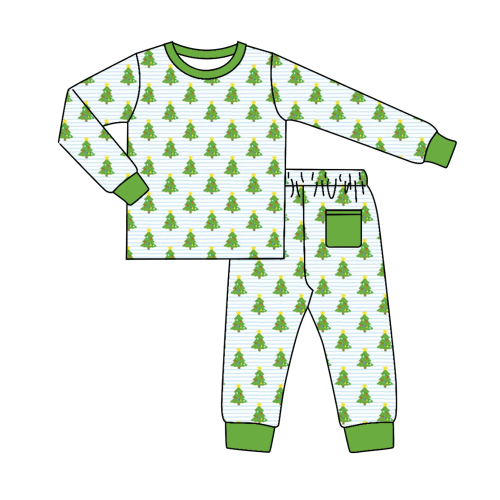 Baby Boys Christmas Tree Outfit Dealine Time :  5th Aug