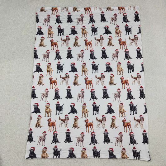 BL0176 Baby Christmas Dog Comfortable Blanket