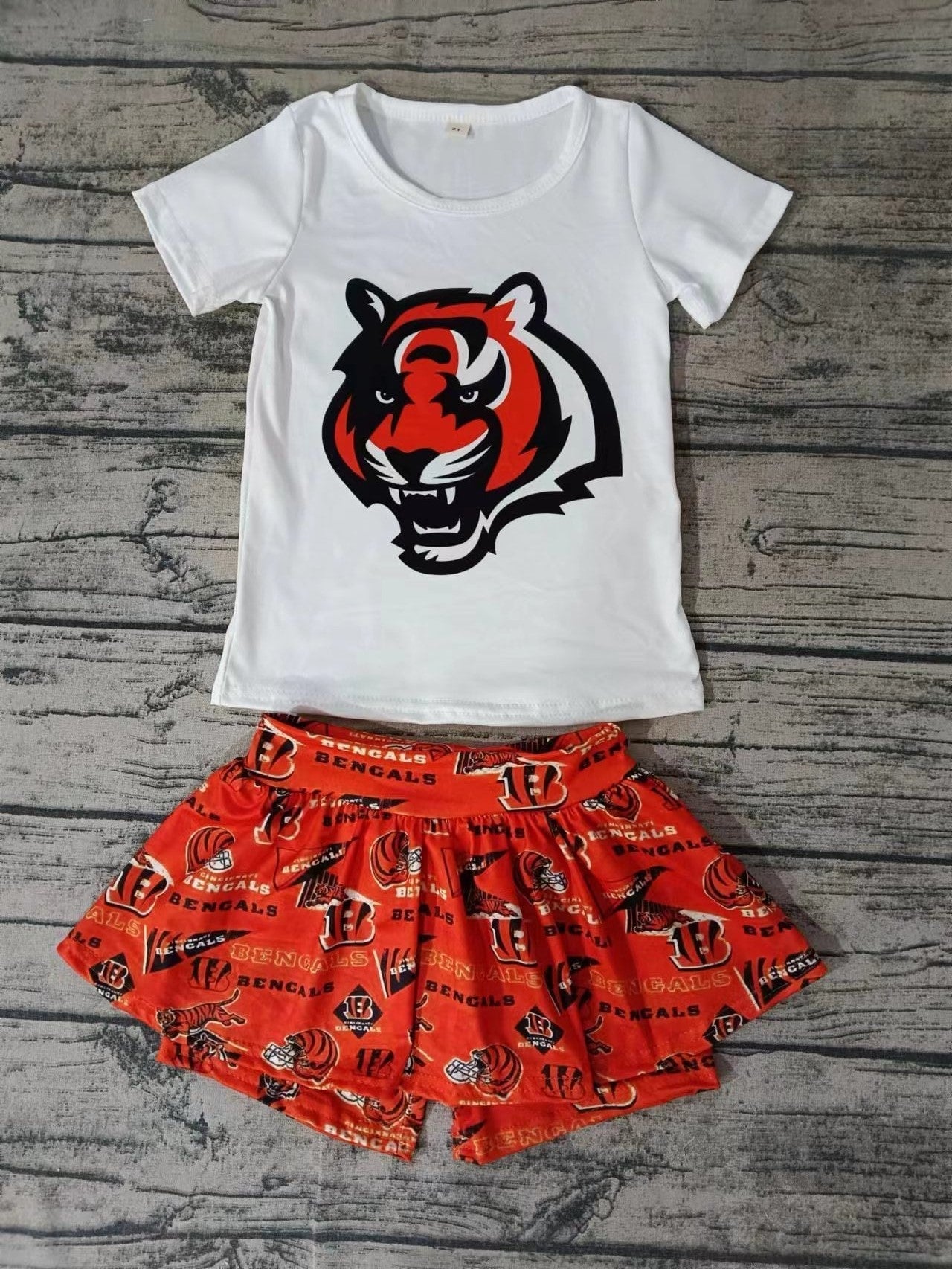 Baby Girls Sport Team Tiger Outfit  Deadline:26 th Aug