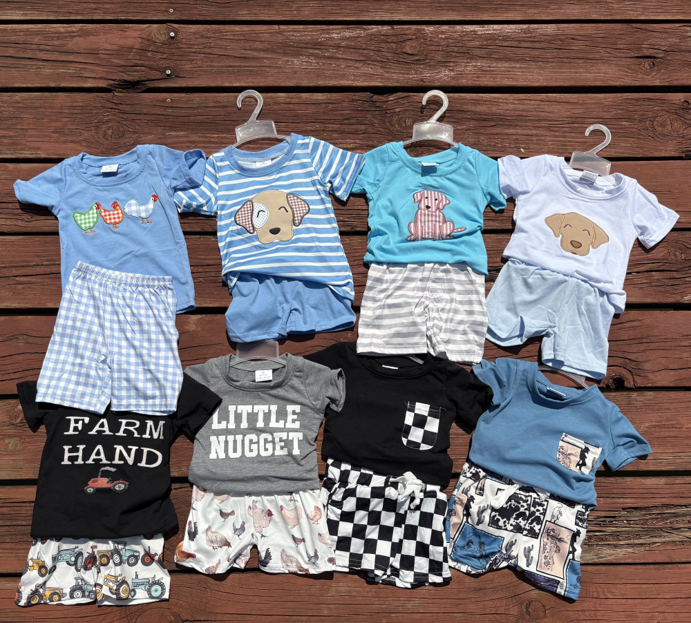 Baby Boys Summer Shorts Outfit