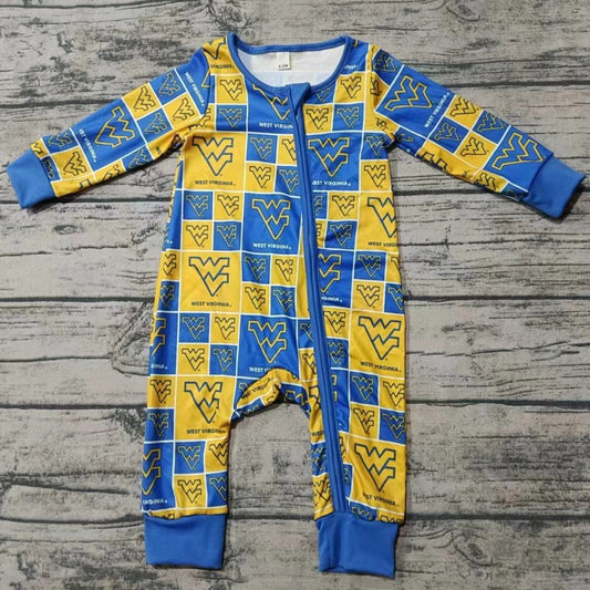 Baby Boys Sport Team Long Sleeve Romper 5 MOQ Preorder