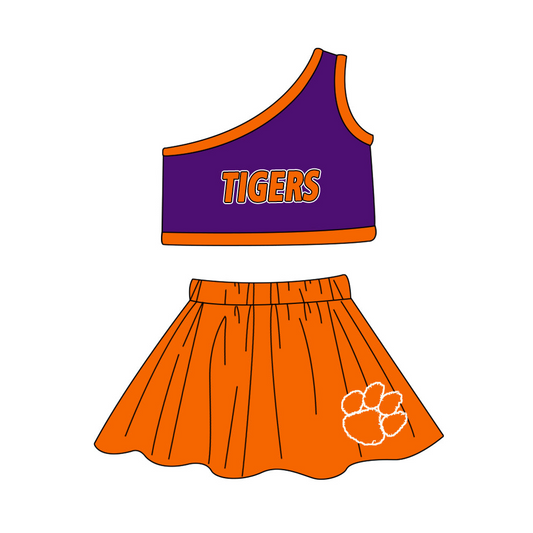 Sport Team Tigers Girls Skirt Set ,Deadline Time : 30th July