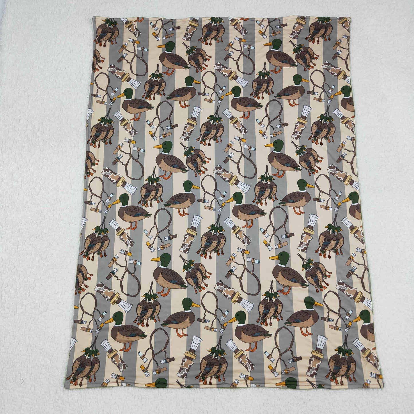 BL0211 Baby Boys Hunting Duck Blanket