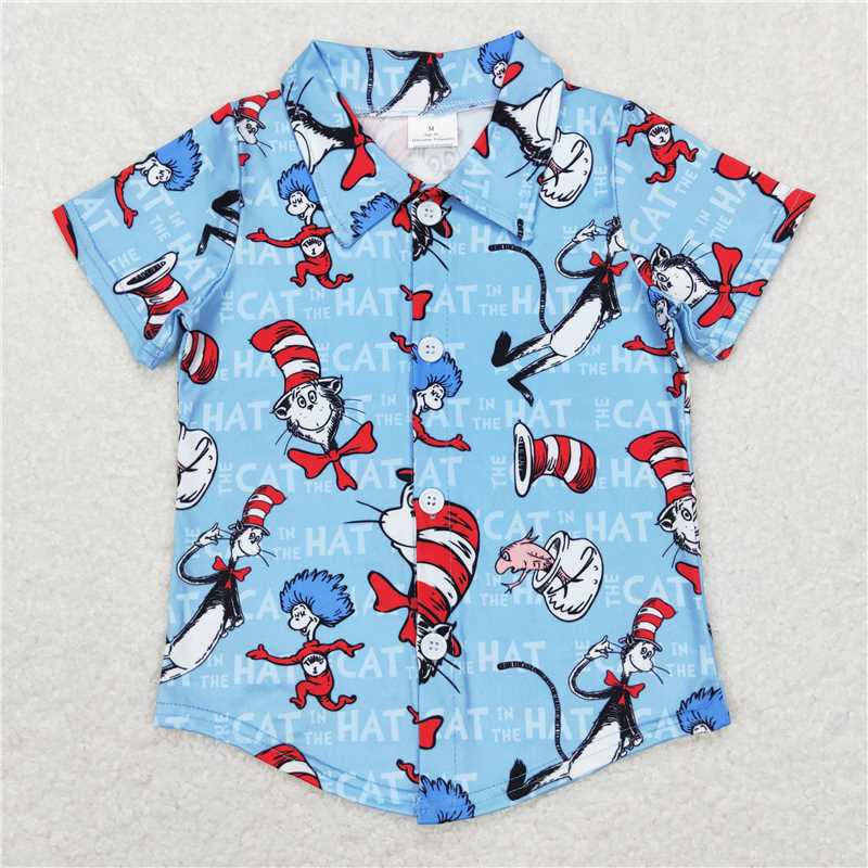 Sibling Baby Boys Short Sleeves Dr Reading Shirts Tops