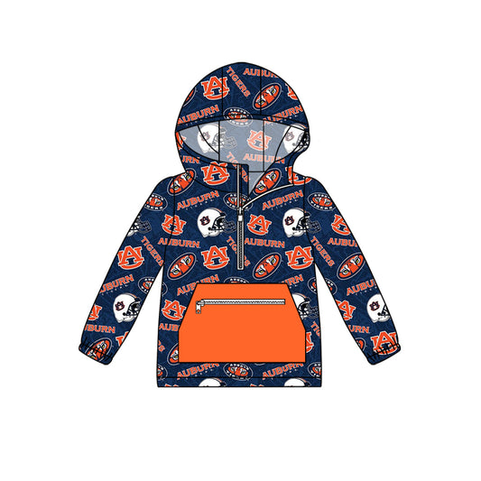 (5MOQ) Baby Boys Footall Team auburn Hoodie Top Pre-order