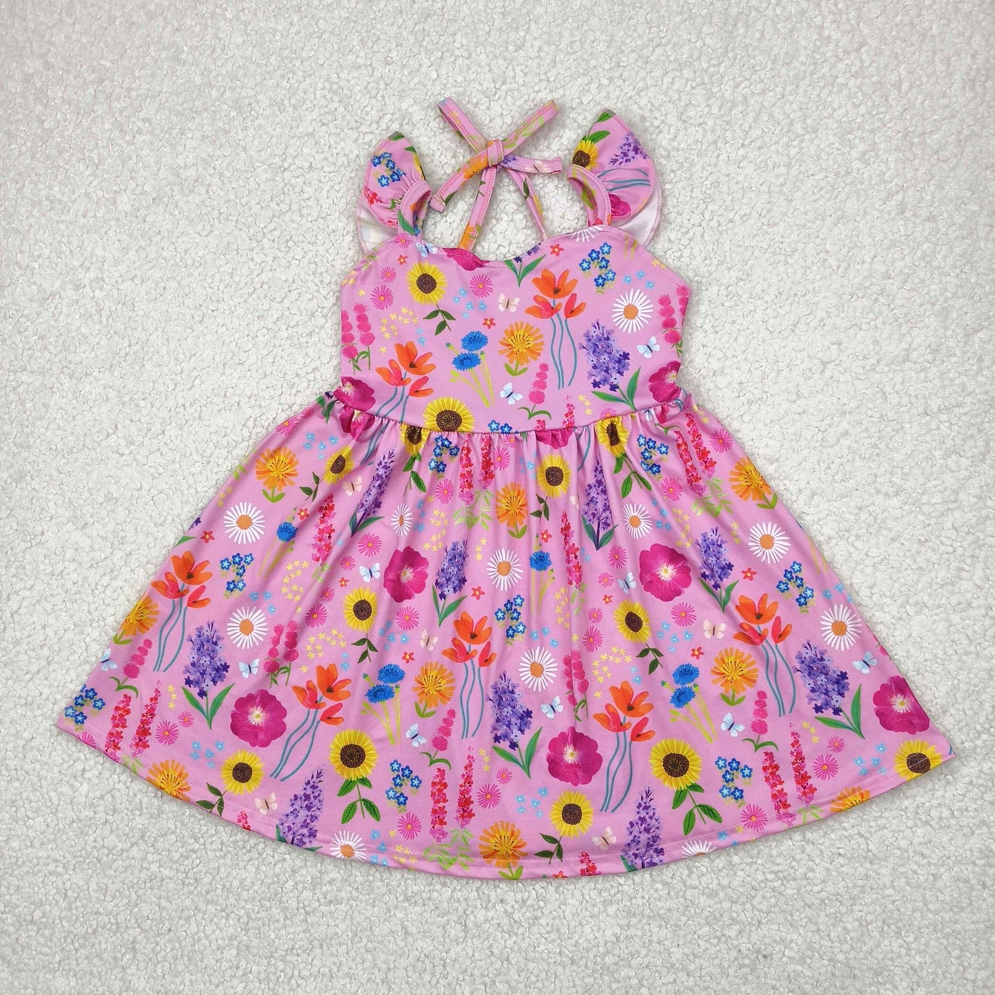 GSD2208 Summer Baby Girls Flowers Dress
