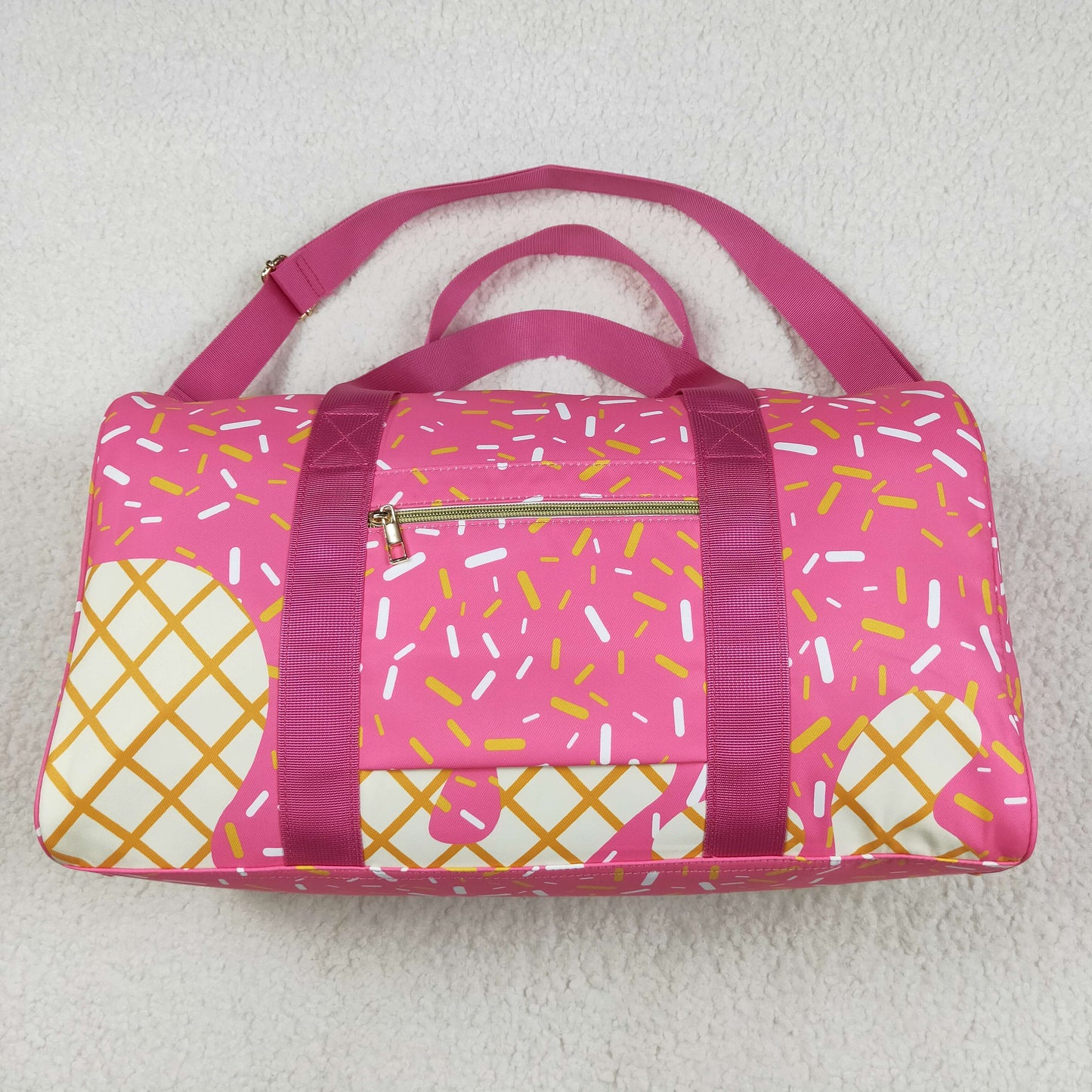 Pink Sprinkles Backpack School Bag Lunch Box