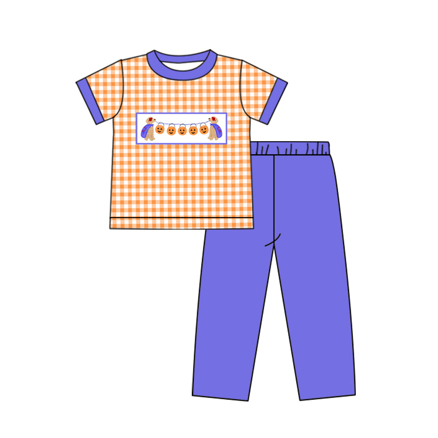 Baby  Boys  Halloween Purple Pants  Pre-order 3 MOQ