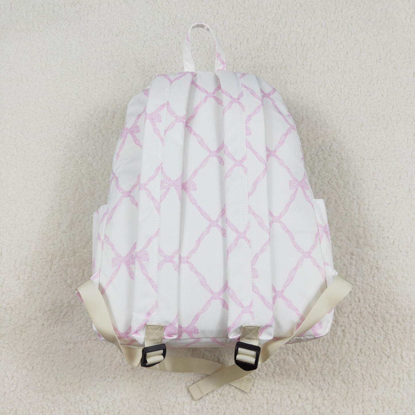 BA0225 Baby Girls Pink Bow Backpack School Bag