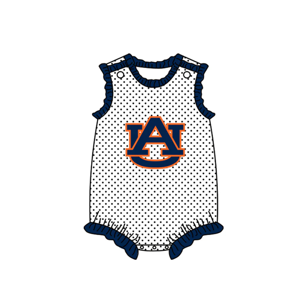 Sibling Auburn University Football Team Clothes Set Pre-order 3 MOQ