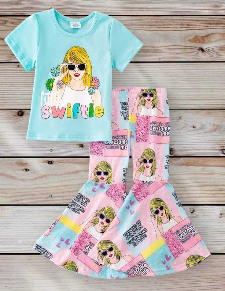 Taylor Swift Bell Bottom Pants Outfit Pre-order 3 MOQ