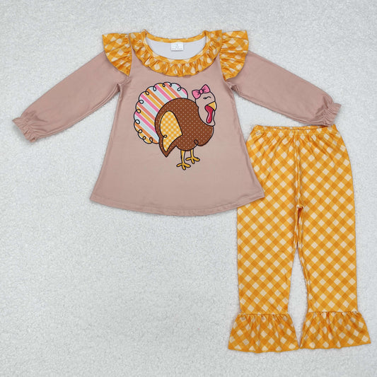 Infant Girls Thanksgiving Turkey Set