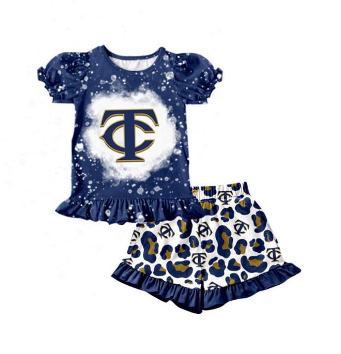 Baby Girls Football Team Shorts Set Dealine Time : March 24 th Pre order