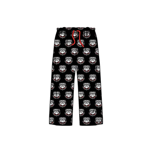 Georgia bulldogs adult pant team black long pant 3 MOQ