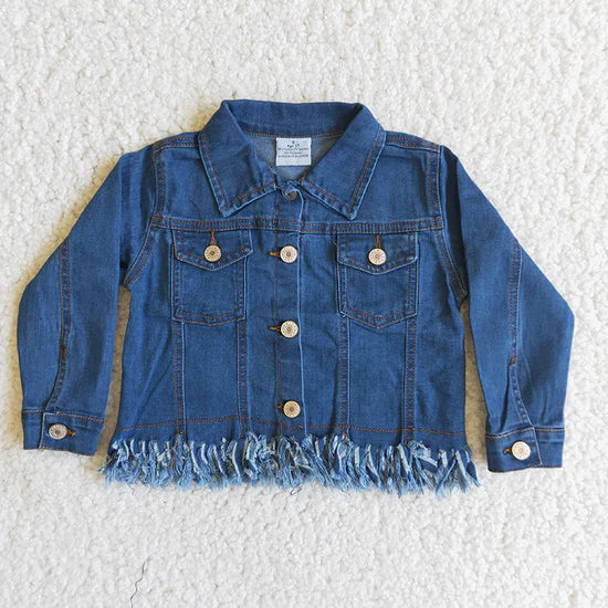 Baby Girls Tassel DenimJacket ardigan