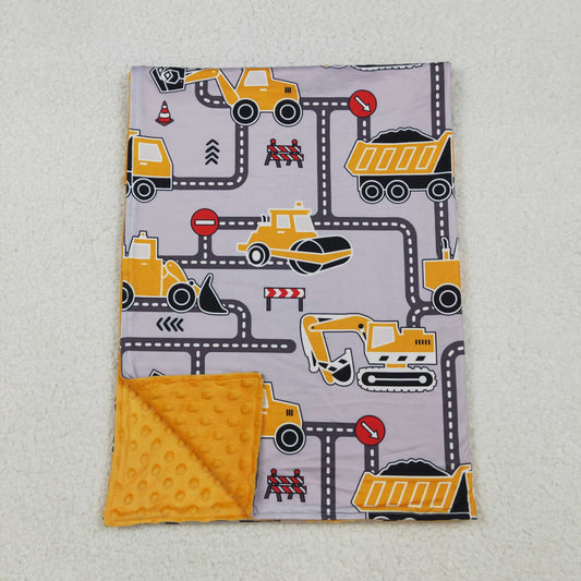BL0199 Baby Boys Howdy Construction Blanket