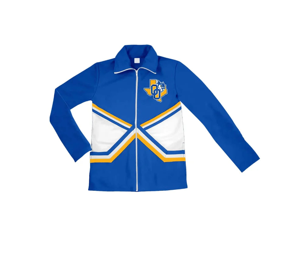 Split Preorder August 11th Baby Boys Hot Blue Eagles Team Zipper Jackets Top