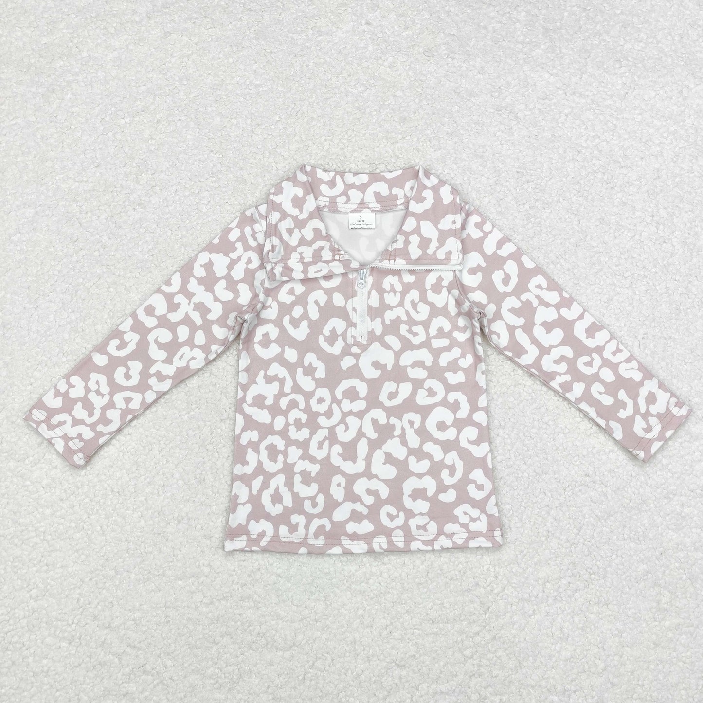 Baby Girls Leoarpd Long Sleeve Pullover Top