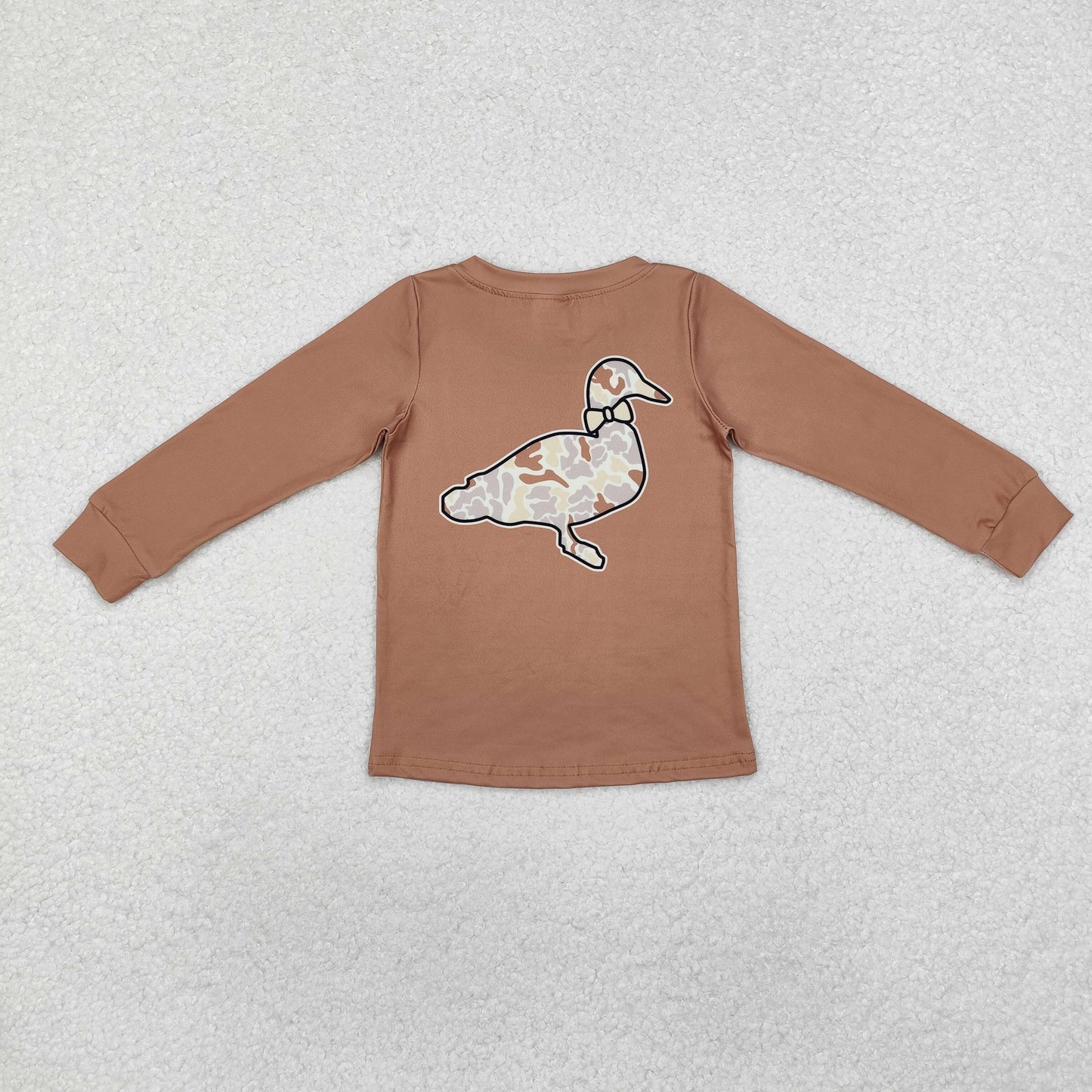 Baby Boys Hunting Camo Duck  Long Sleeve  Shirt Top