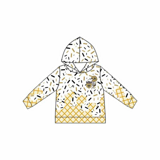 Preorder 5 MOQ Adult Saints Team Hooded pullover Tops本）