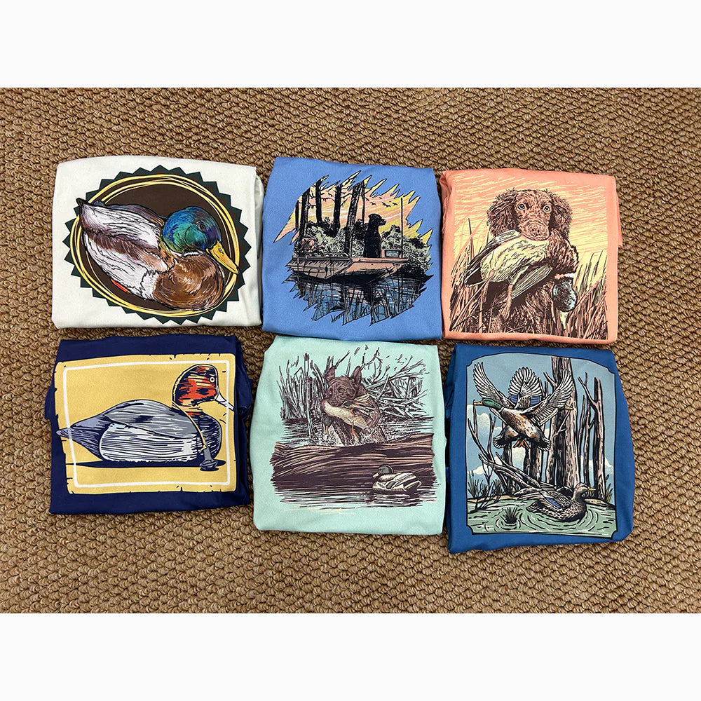 SIbling Baby Boys Hunting Duck Short Sleeve T-shirt Top