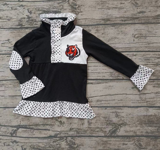 Baby Girls Sport Team Tiger  Bengaks Pullover Top 5 MOQ Preorder