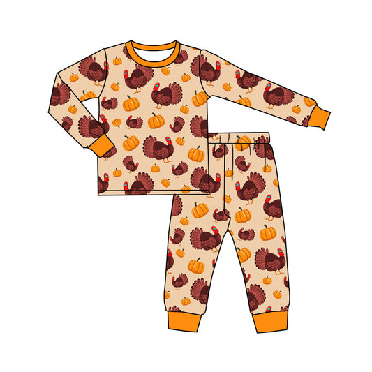 Baby Boys  Turkey Pajama Set Pre-order 3 MOQ