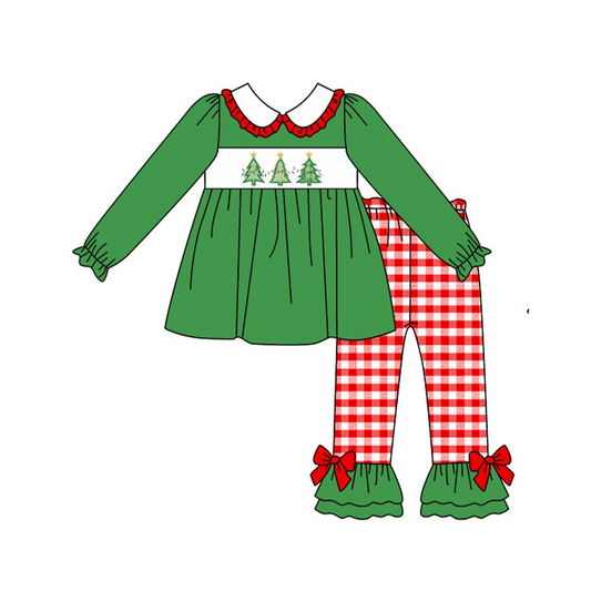 Baby Girls  Christmas Tree Outfit Deadline:16th Aug