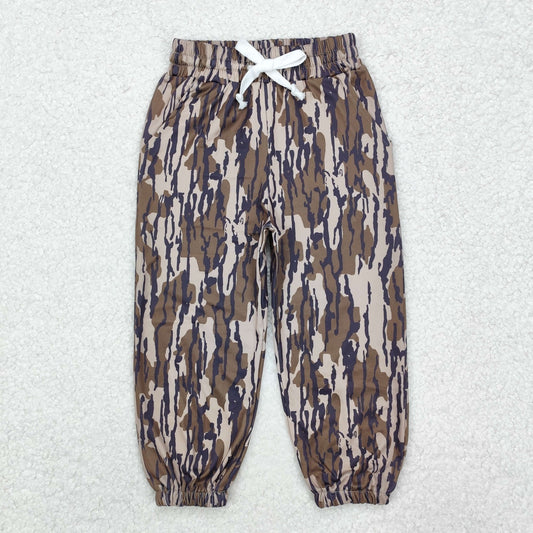 Baby Boys Olive Bottomland Camo Pant