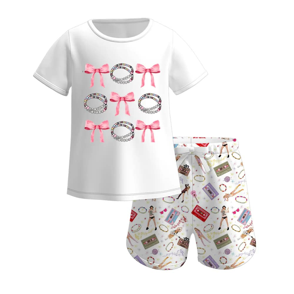 Baby Girls  Taylor Swift Shorts Set Pre-order 3 MOQ